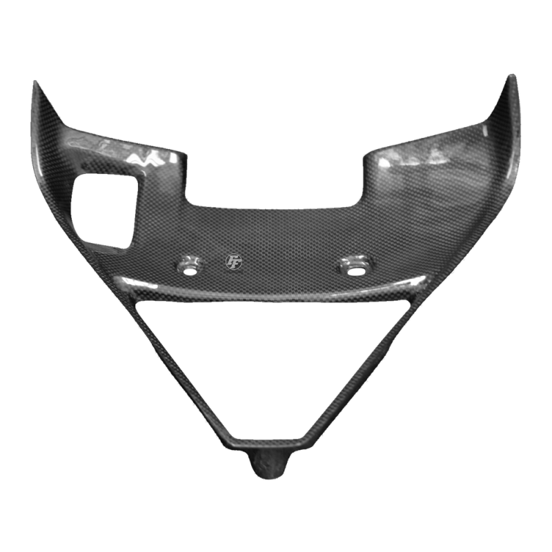 F&F Carbon Dreiecksrahmen-Ölkühlerabdeckung, 100 % Carbon – Ducati 848