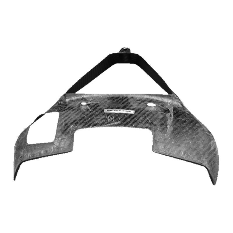 F&F Carbon Dreiecksrahmen-Ölkühlerabdeckung, 100 % Carbon – Ducati 848