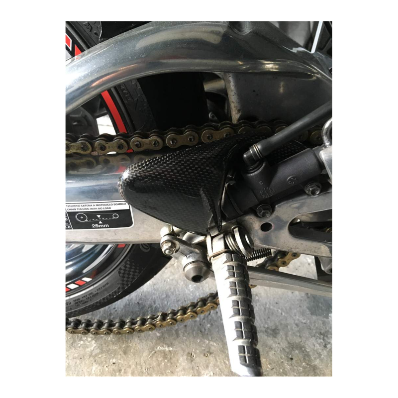 F&F Carbon Fersenschützer, Carbon/Glasfaser – Aprilia GS/RS 125 93-05