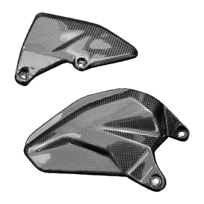 F&F Carbon Heel guard, 100 % carbon – Ducati Multistrada V4 from 2025
