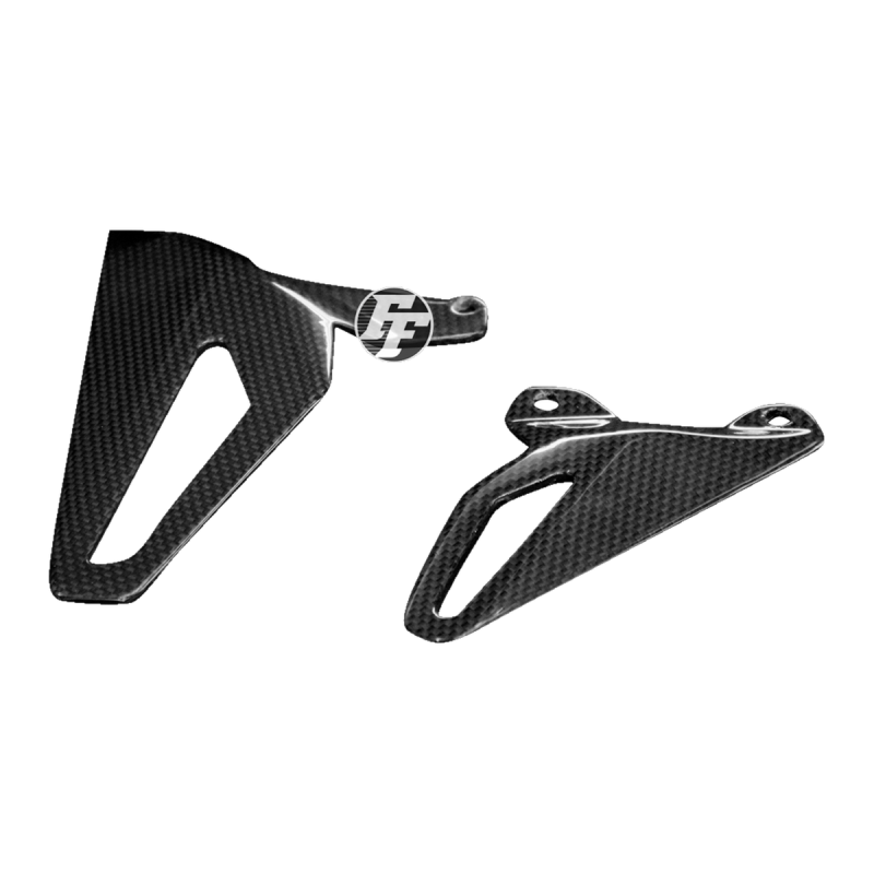 F&F Carbon Fersenschützer, Carbon/Glasfaser – Ducati Panigale V4/V4S/V4R/V4 SP, Streetfighter V4 ab 2020 u. a.