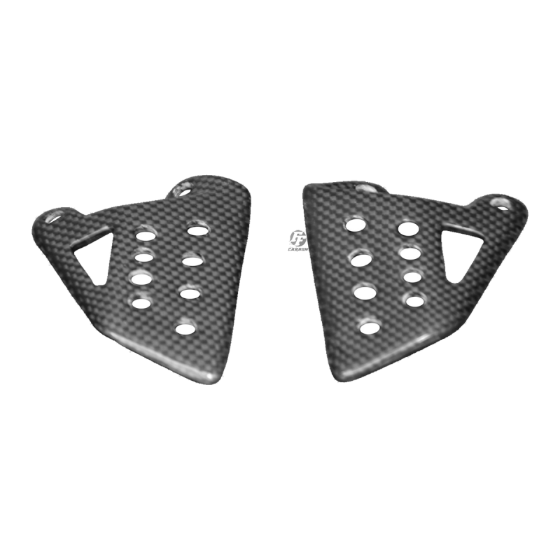 F&F Carbon Fersenschützer, Carbon/Glasfaser – Ducati Paul Smart