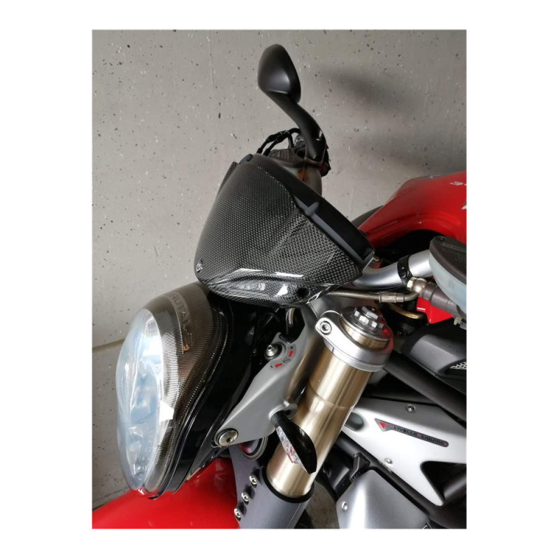 F&F Carbon Frontverkleidung, 100 % Carbon – MV Agusta Brutale 750, Brutale 910 u. a.