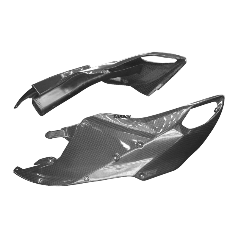 F&F Carbon Frontverkleidung-Seitenteile, Carbon/Glasfaser – Ducati Multistrada 1200, Multistrada 1200S 2010–2014