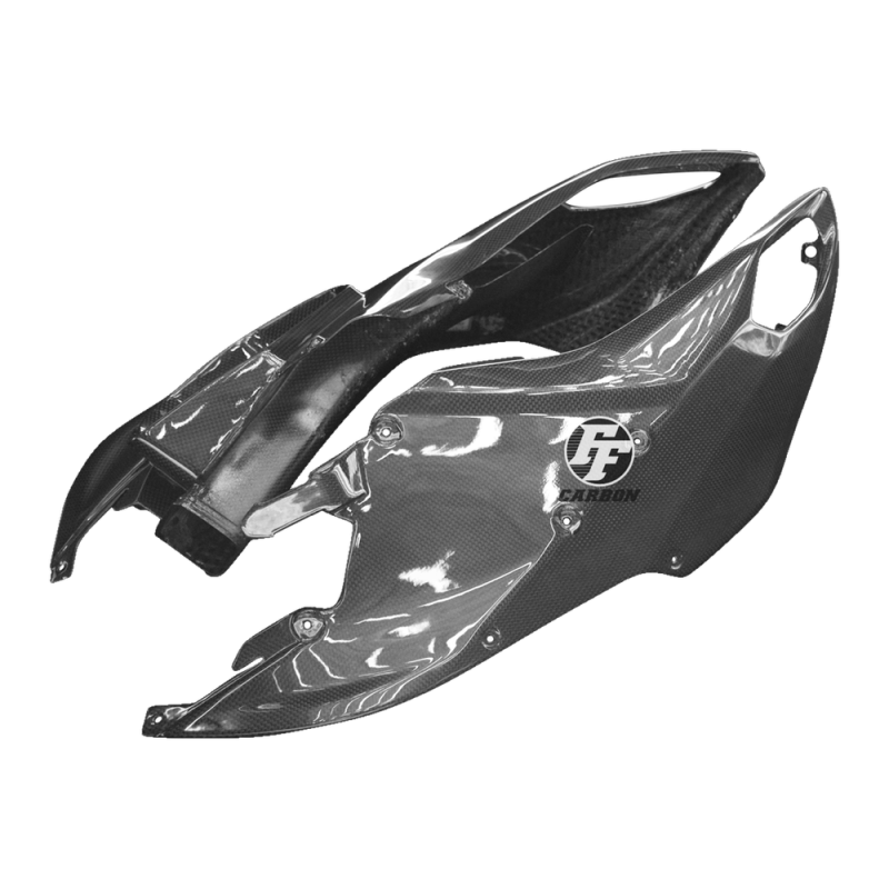 F&F Carbon Frontverkleidung-Seitenteile, Carbon/Glasfaser – Ducati Multistrada 1200, Multistrada 1200S 2010–2014