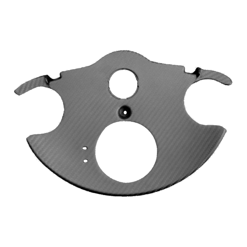 Cover piastra forcella inferiore F&F Carbon, carbonio/fibra di vetro – Ducati Panigale V4/V4S dal 2025