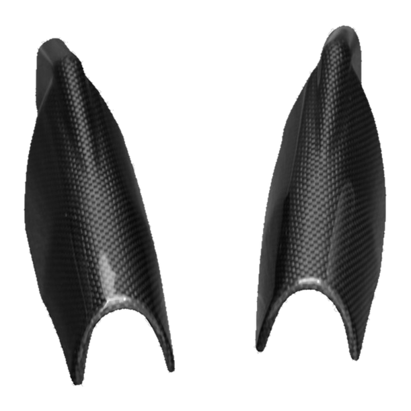 F&F Carbon Gabelverkleidung, Carbon/Glasfaser – Ducati Hypermotard 796, Hypermotard 1100