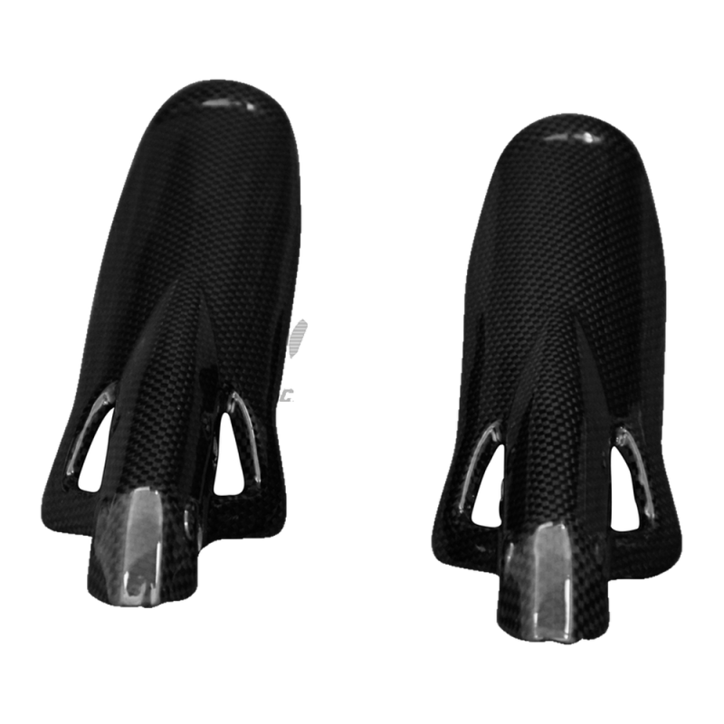 F&F Carbon Gabelverkleidung, 100 % Carbon – Ducati Scrambler Icon, Scrambler Classic u. a.