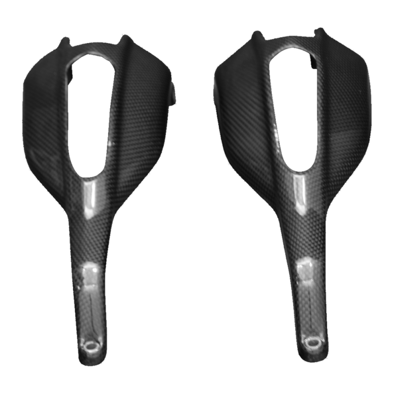F&F Carbon Handschützer, 100 % Carbon – Ducati Hypermotard 796, Hypermotard 1100