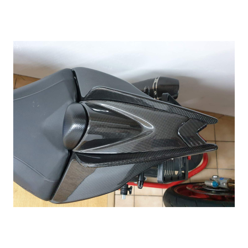 F&F Carbon Heck-Seitenverkleidung, 100 % Carbon – Aprilia RSV4 2009–2020, Tuono V4 Factory 2016–2020