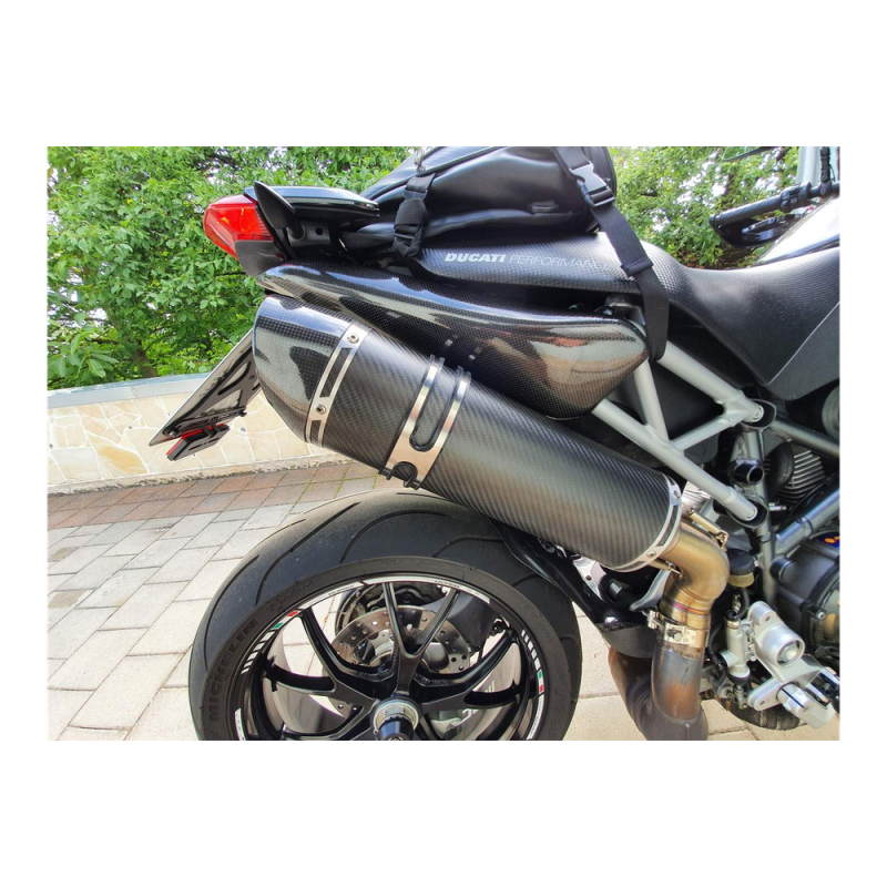 F&F Carbon Heck-Seitenverkleidung, Carbon/Glasfaser – Ducati Hypermotard 796, Hypermotard 1100