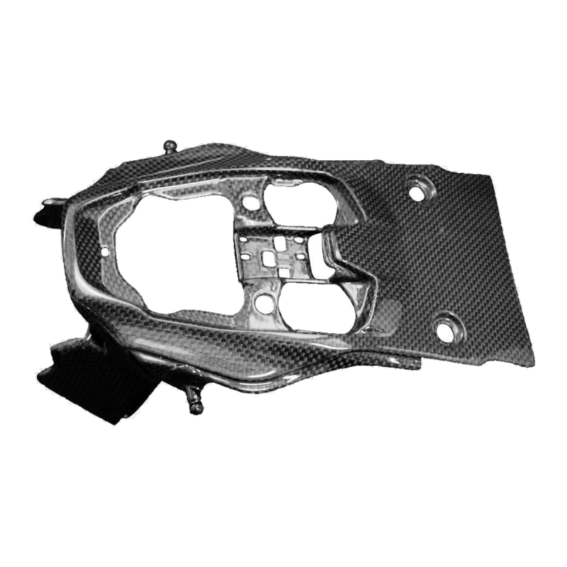 F&F Carbon Heck-Unterverkleidung, 100 % Carbon – Ducati Panigale V4, Panigale V4S u. a.