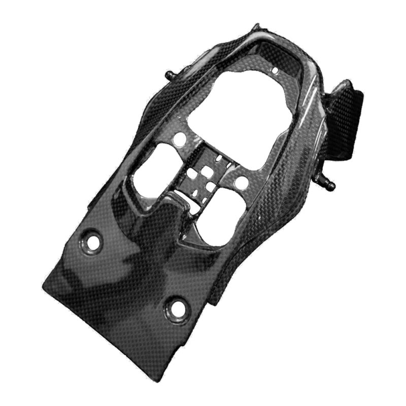 F&F Carbon Heck-Unterverkleidung, 100 % Carbon – Ducati Panigale V4, Panigale V4S u. a.