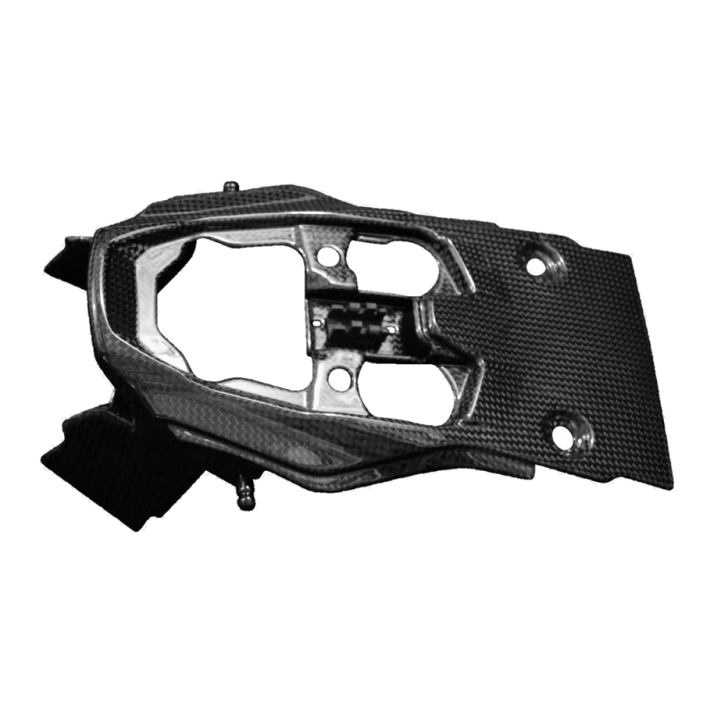 F&F Carbon Heck-Unterverkleidung, Carbon/Glasfaser – Ducati Panigale V4/V4S 2025