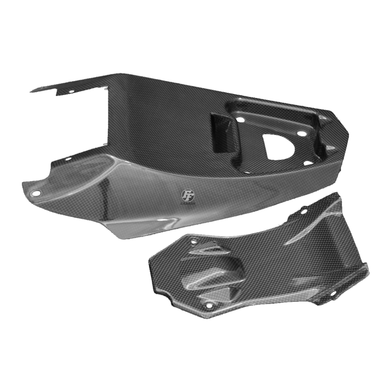 F&F Carbon Heck-Unterverkleidung, 100 % Carbon – Ducati Streetfighter 2009–2015
