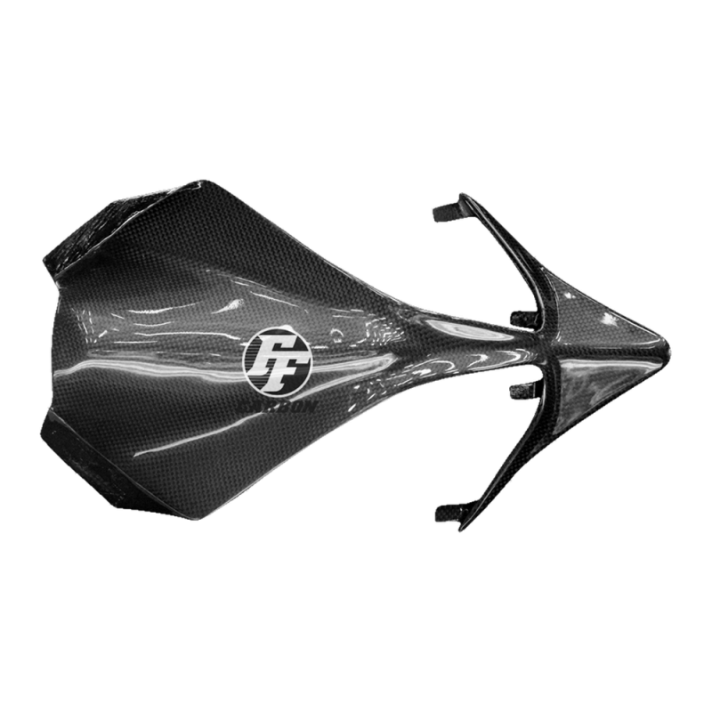 F&F Carbon Heck-Unterverkleidung ohne Ausschnitte, 100 % Carbon – Ducati Panigale 899, Panigale 1199