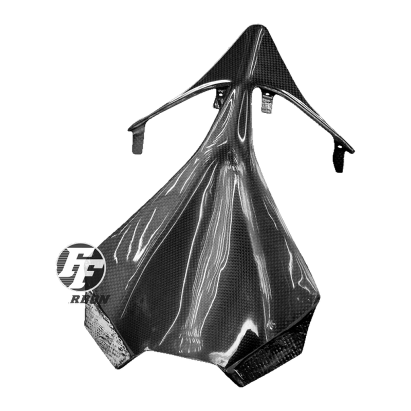 F&F Carbon Heck-Unterverkleidung ohne Ausschnitte, 100 % Carbon – Ducati Panigale 899, Panigale 1199