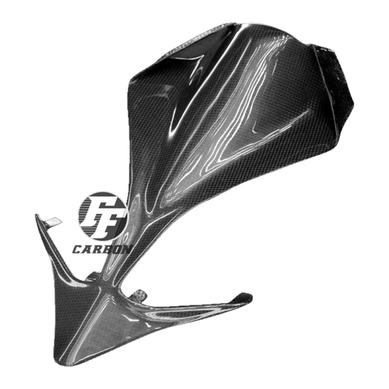 F&F Carbon Heck-Unterverkleidung ohne Ausschnitte, 100 % Carbon – Ducati Panigale 899, Panigale 1199