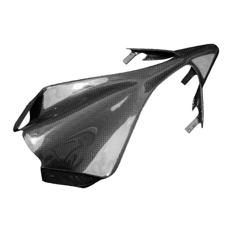 F&F Carbon Heck-Unterverkleidung ohne Ausschnitte, Carbon/Glasfaser – Ducati Panigale 1299