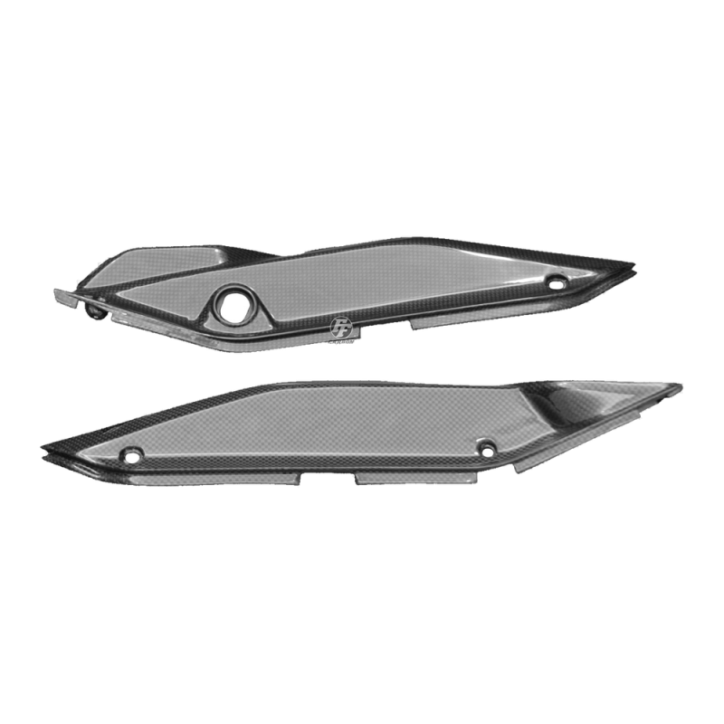 F&F Carbon Hintere Seitenverkleidung, Carbon/Glasfaser – Ducati Hyperstrada, Hypermotard 821 2013–2015 939 ab 2016