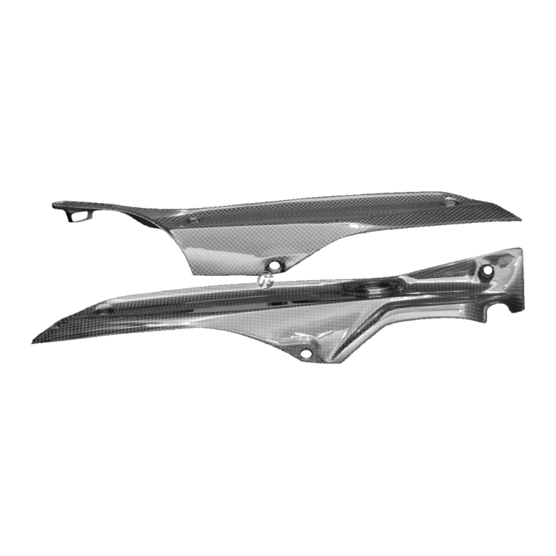 F&F Carbon Hintere Seitenverkleidung, Carbon/Glasfaser – Ducati Hyperstrada, Hypermotard 821 2013–2015 939 ab 2016