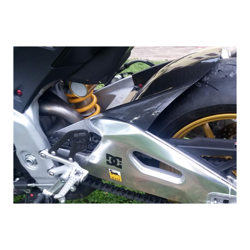 F&F Carbon Hinteres Schutzblech, 100 % Carbon – Aprilia RSV 4 2009–2020, Tuono V4R 2015–2020
