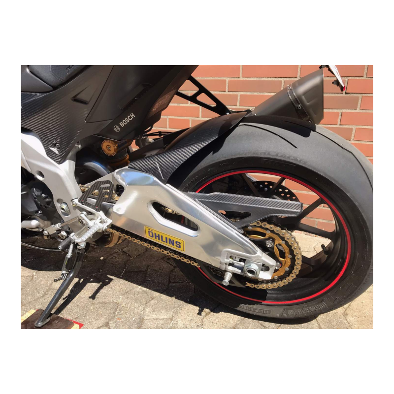 F&F Carbon Hinteres Schutzblech, 100 % Carbon – Aprilia RSV 4 2009–2020, Tuono V4R 2015–2020