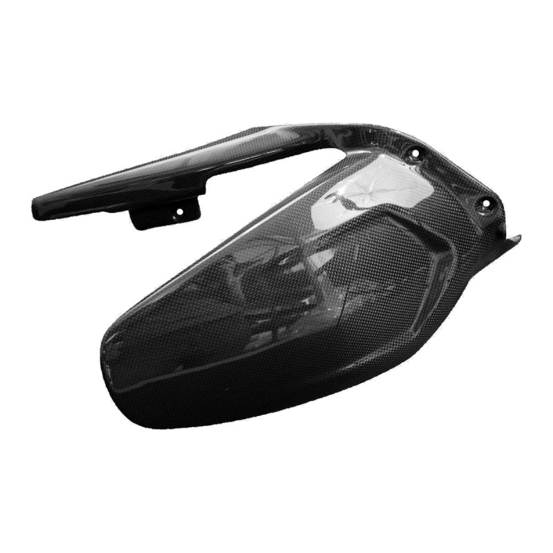 F&F Carbon Hinteres Schutzblech (lange Version), Carbon/Glasfaser – Ducati Panigale V4/V4S 2018–2021, Panigale V4R 2019–2020 u. a.