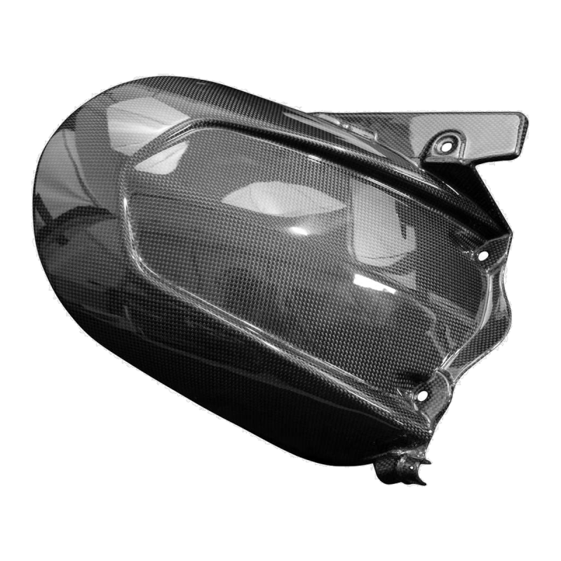 F&F Carbon Hinteres Schutzblech mit Kettenschutz, 100 % Carbon – Aprilia Tuono V4 ab 2021
