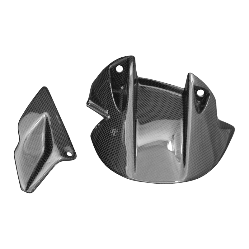 F&F Carbon Hinteres Schutzblech und unterer Kettenschutz, 100 % Carbon – Aprilia SMV 750 Dorsoduro 2008–2016, Dorsoduro 900 2010–2013