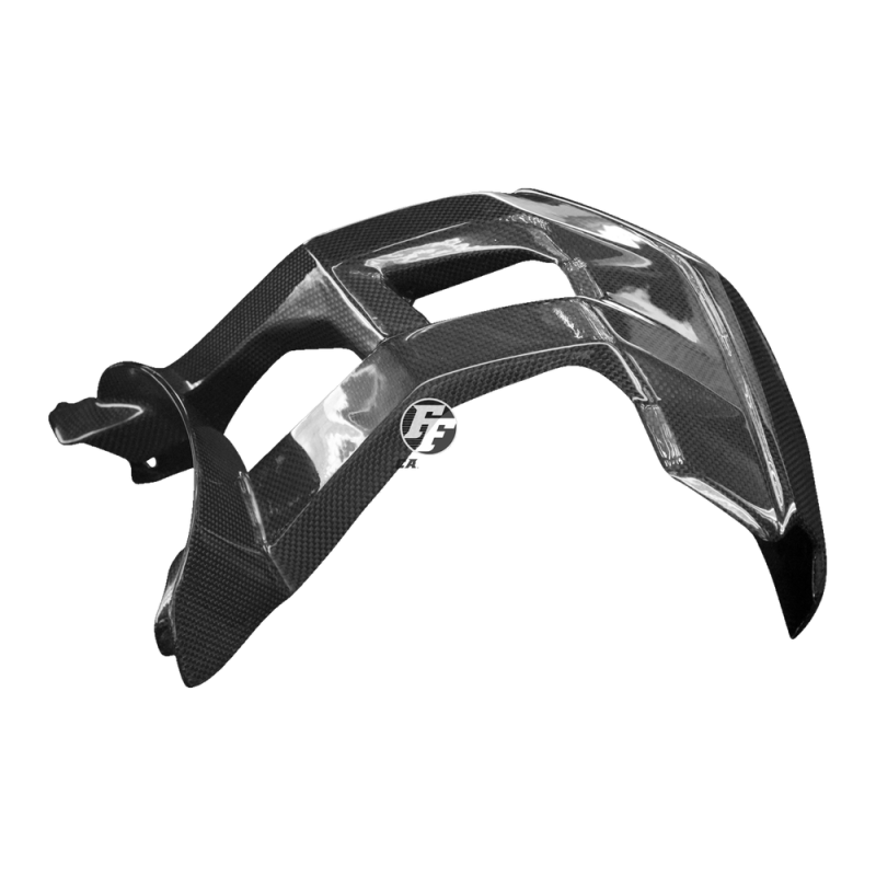 F&F Carbon Hinteres Schutzblech und unterer Kettenschutz, Carbon/Glasfaser – Ducati Multistrada 1200 2015–2017, Multistrada 1200S Touring u. a.