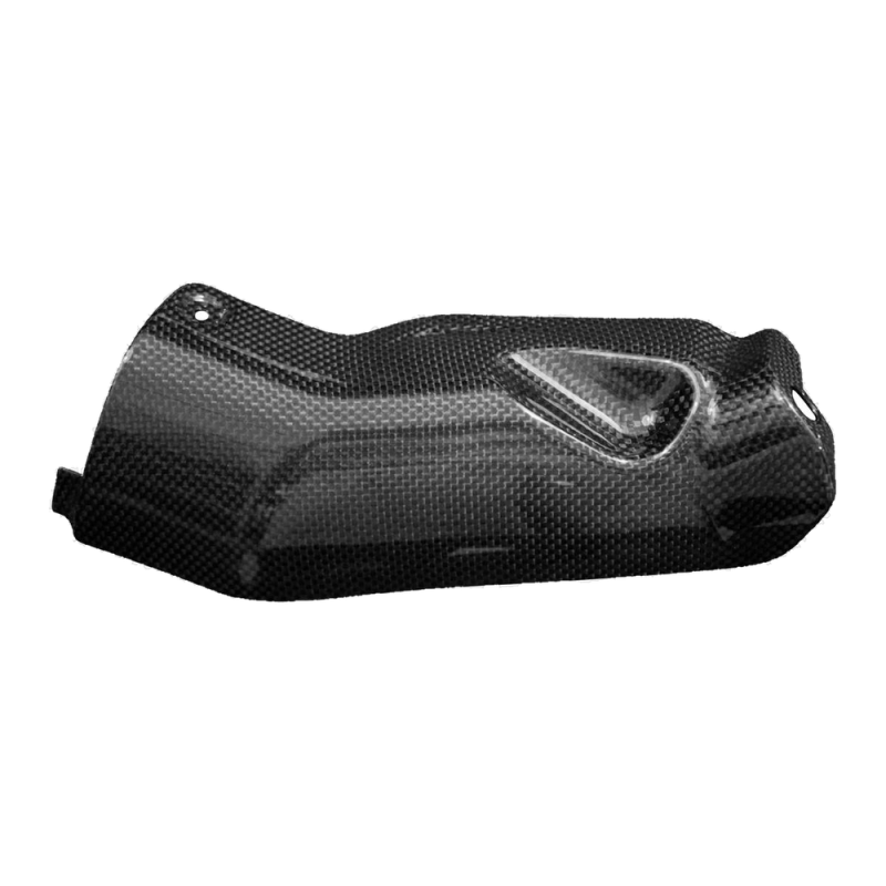 F&F Carbon Hitzeschutz, 100 % Carbon – Ducati DesertX ab 2026