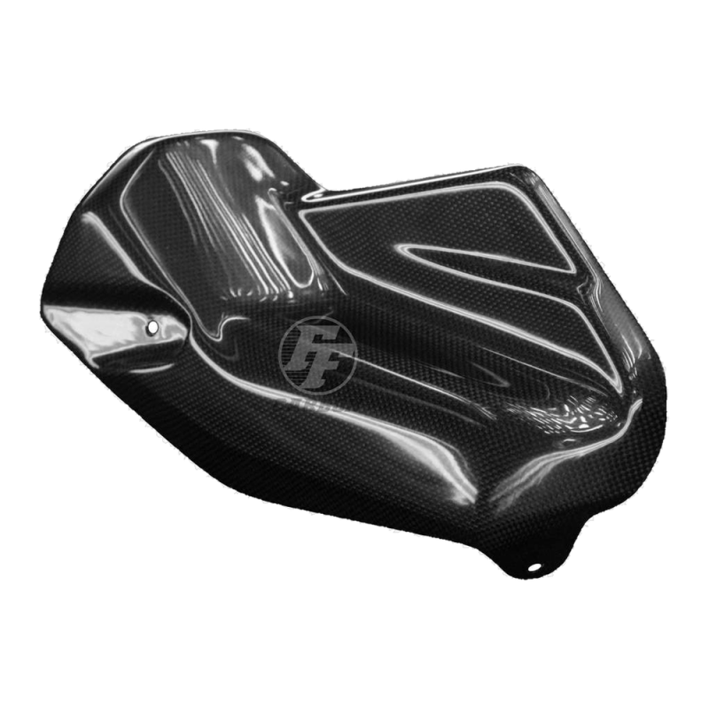 F&F Carbon Hitzeschutz, Carbon/Glasfaser – Ducati Multistrada 950 ab 2017, Multistrada V2 2022–2024
