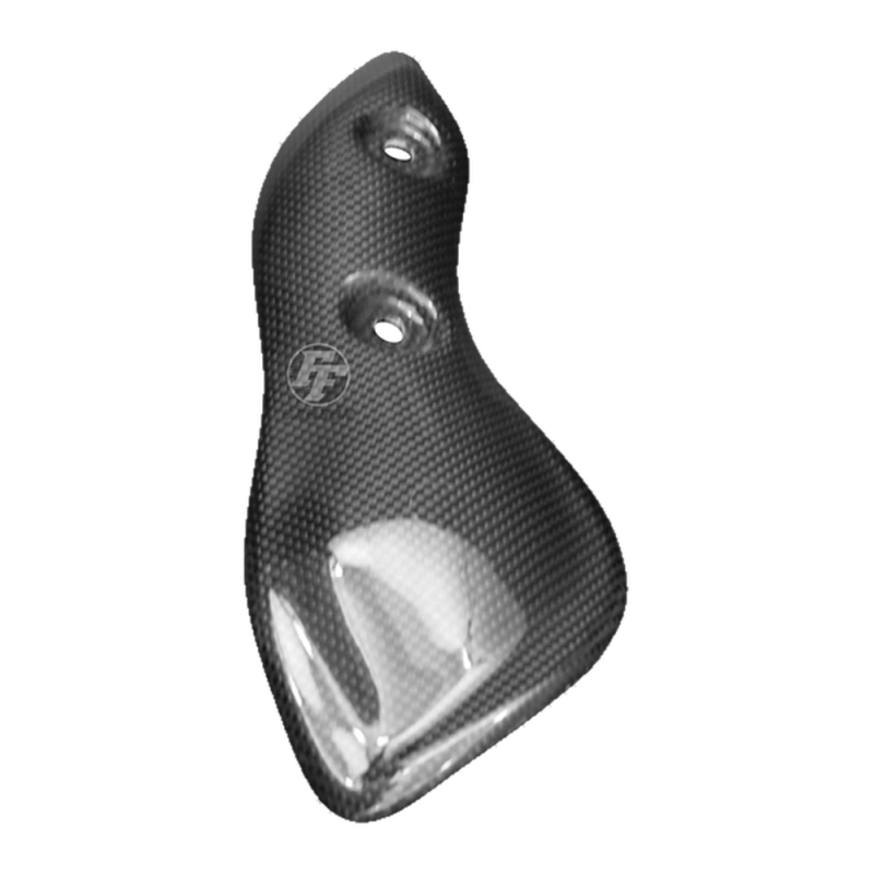 F&F Carbon Hitzeschutz-Termignoni-Auspuff, 100 % Carbon – Ducati Hypermotard 796, Hypermotard 1100