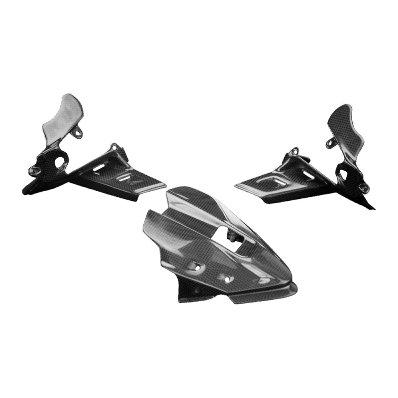 F&F Carbon Instrumenten-Abdeckung, 100 % Carbon – Ducati Panigale V4/V4S 2019–2021, Panigale V4R 2019–2020 u. a.