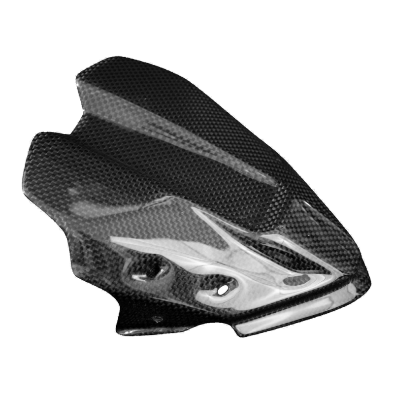 F&F Carbon Instrumenten-Abdeckung ohne Ausschnitt, Carbon/Glasfaser – Ducati Panigale V4, Panigale V4S u. a.