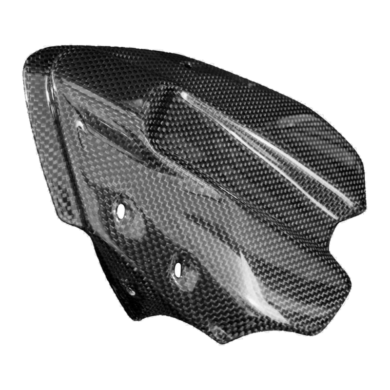 F&F Carbon Instrumenten-Abdeckung ohne Ausschnitt, Carbon/Glasfaser – Ducati Panigale V4, Panigale V4S u. a.