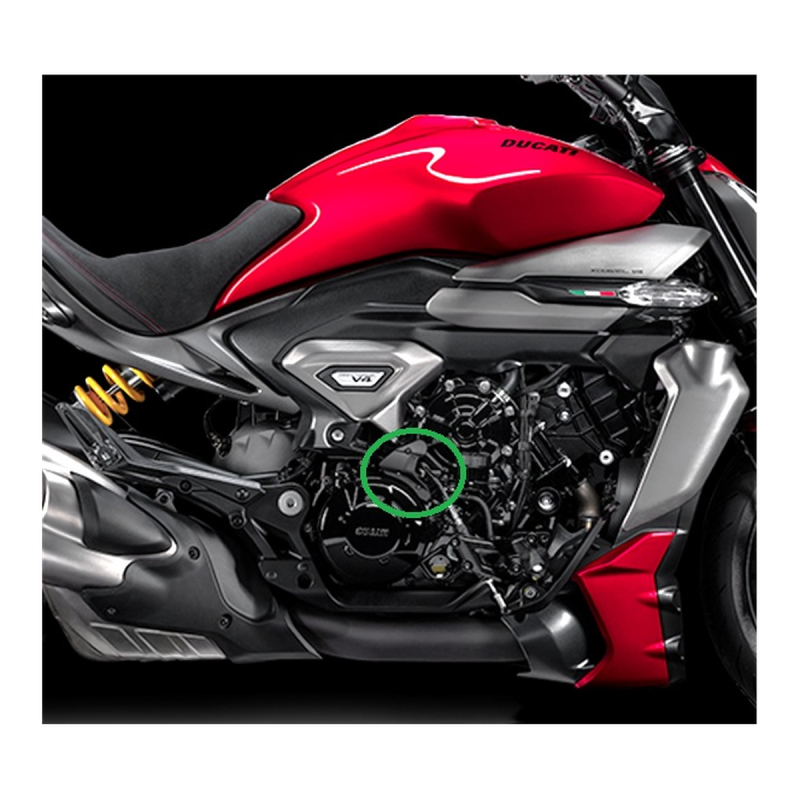 F&F Carbon Kabel-Abdeckung, Carbon/Glasfaser – Ducati XDiavel V4 ab 2025