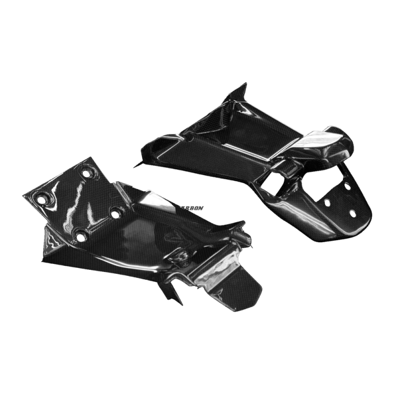 Portatarga F&F Carbon, 100 % carbonio – Ducati Multistrada 1200, Multistrada 1200 S 2010–2014