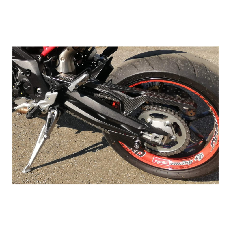 F&F Carbon Kettenschutz, Carbon/Glasfaser – Aprilia SMV 750 Dorsoduro 2008–2016, SMV 1200 Dorsoduro 2010–2011