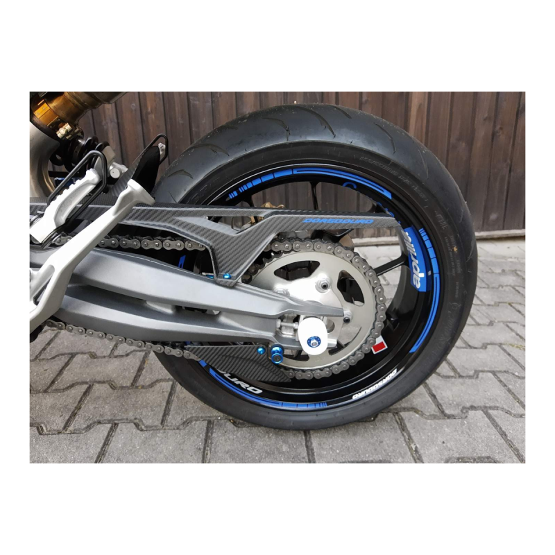 F&F Carbon Kettenschutz, Carbon/Glasfaser – Aprilia SMV 750 Dorsoduro 2008–2016, SMV 1200 Dorsoduro 2010–2011