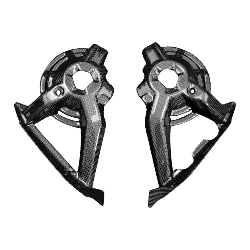 F&F Carbon Kühlerverkleidung, 100 % Carbon – Ducati Hypermotard 950