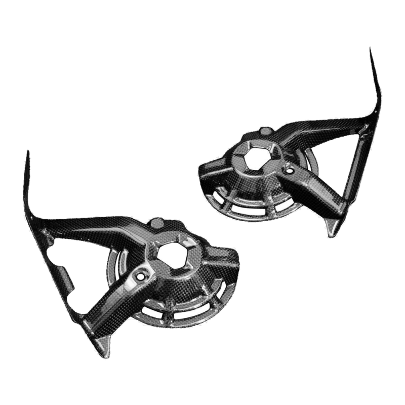 F&F Carbon Kühlerverkleidung, 100 % Carbon – Ducati Hypermotard 950