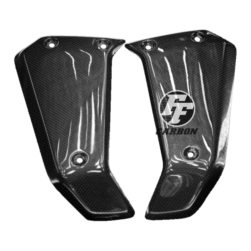 F&F Carbon Kühlerverkleidung, 100 % Carbon – Ducati Scrambler 1100, Scrambler 1100 Special u. a.