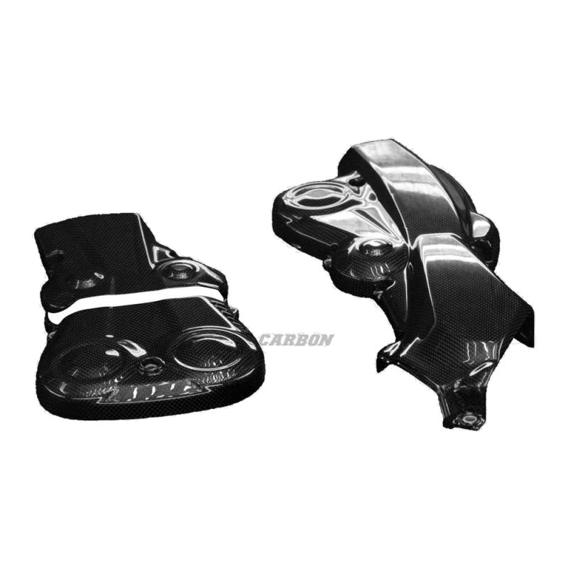 F&F Carbon Motorabdeckung, 100 % Carbon – Ducati Hypermotard 950 ab 2019