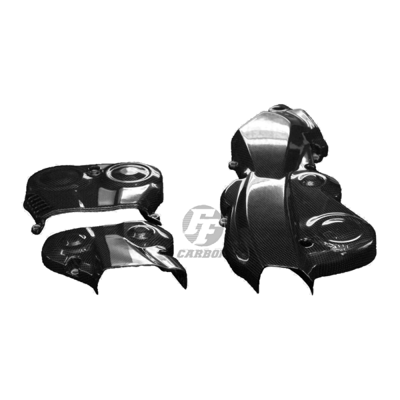 F&F Carbon Motorabdeckung, 100 % Carbon – Ducati Hypermotard 950 ab 2019