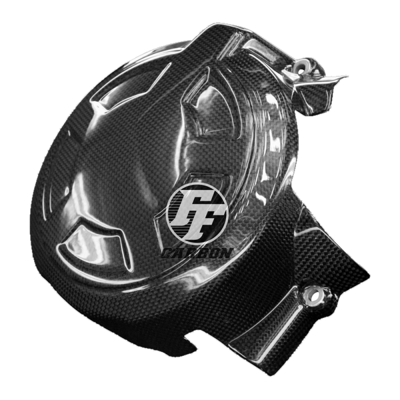 F&F Carbon Motorabdeckung, 100 % Carbon – Ducati Scrambler