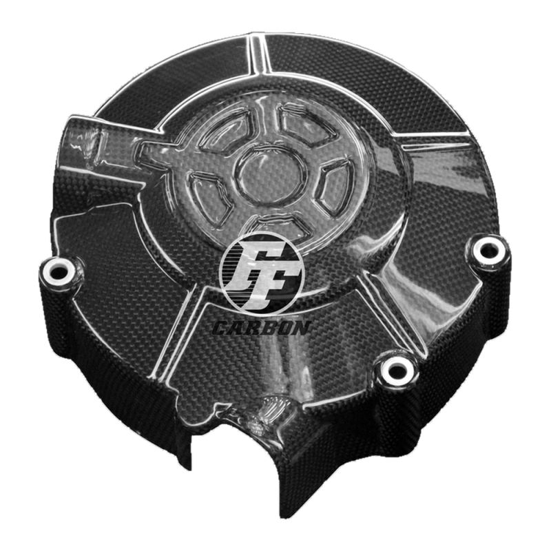 F&F Carbon Motorabdeckung, 100 % Carbon – Ducati Scrambler
