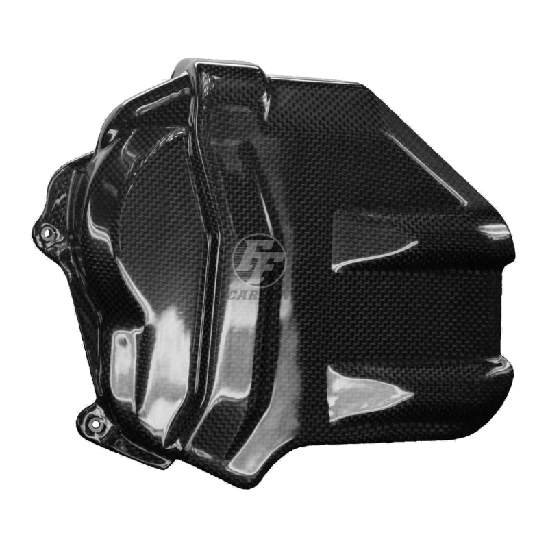 F&F Carbon Motorabdeckung links, 100 % Carbon – Ducati Panigale V4, Panigale V4S u. a.