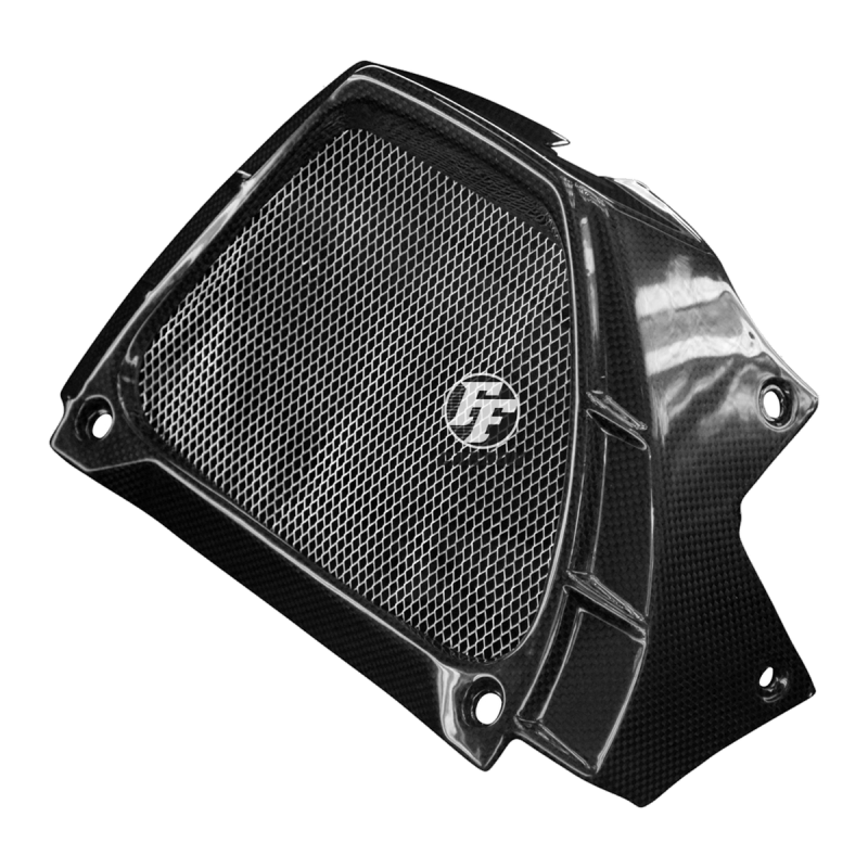 F&F Carbon Ölkühlerabdeckung, 100 % Carbon – Aprilia Tuono V4 2015–2020
